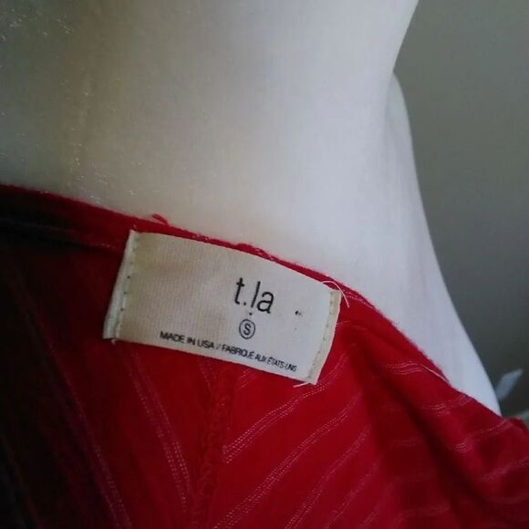 Anthropologie t.la Tank top Sz S - Picture 7 of 8